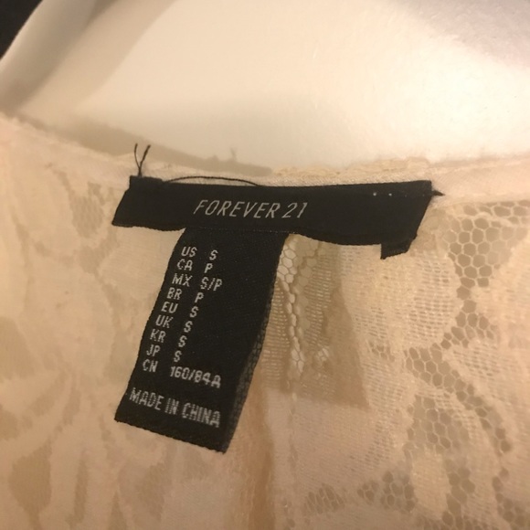 Forever 21 long lace kimono - Picture 2 of 5